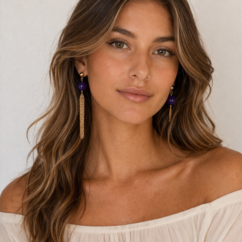 Pendientes Atardecer