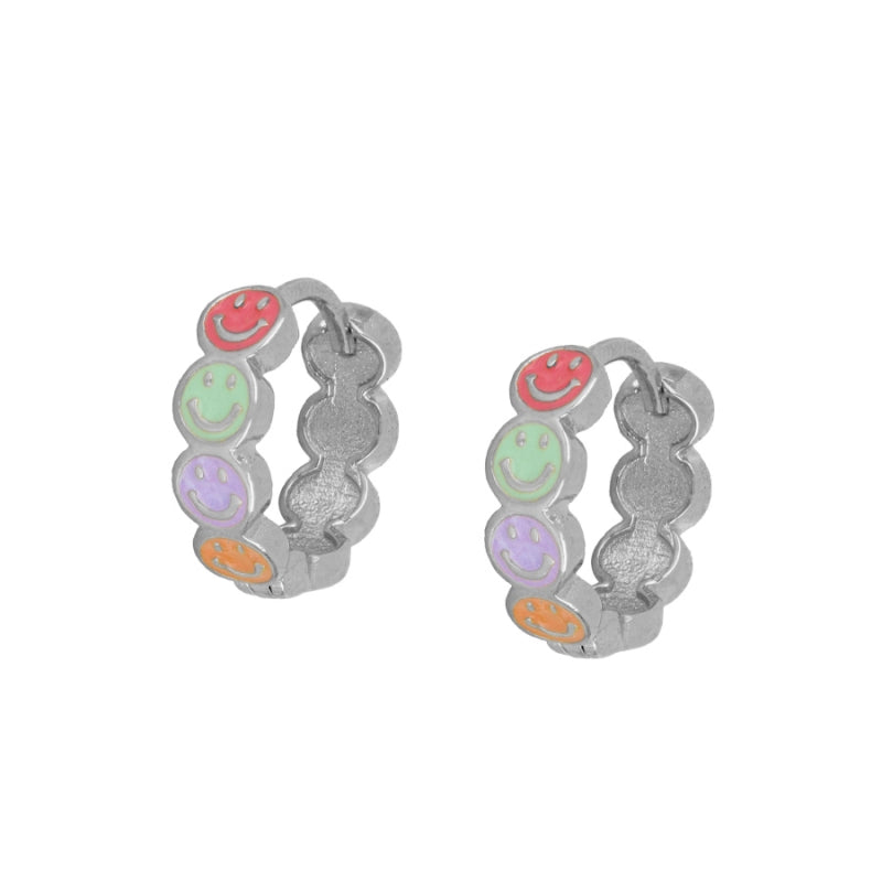 Pendientes Smile Silver