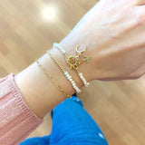 Pulsera Aledis Pearl Gold