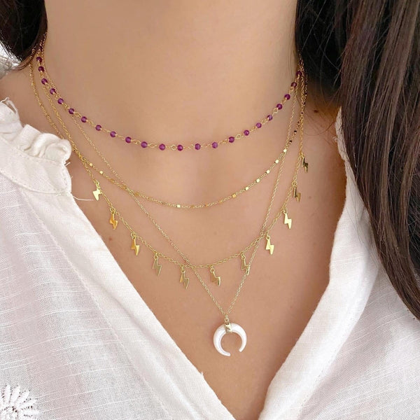 Collar Surfinia Silver