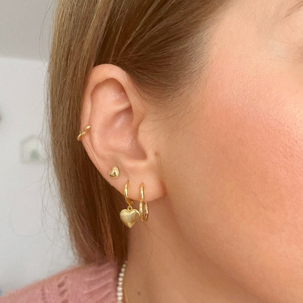 Pendientes Buka Silver