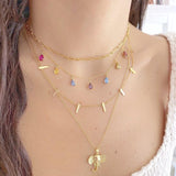 Collar Oseye 35cm Gold