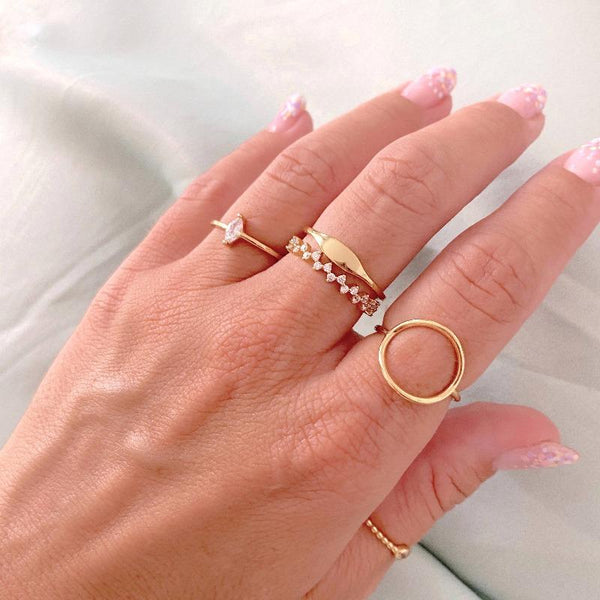 Anillo Hoop Gold