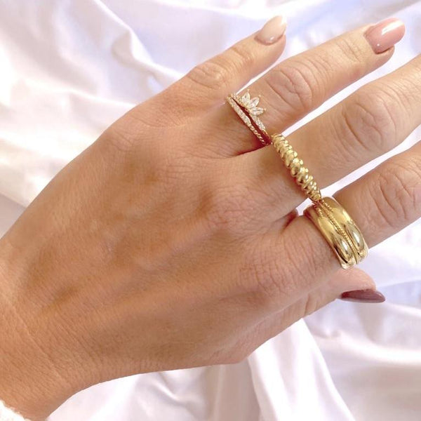 Anillo Juvela Blanc Gold
