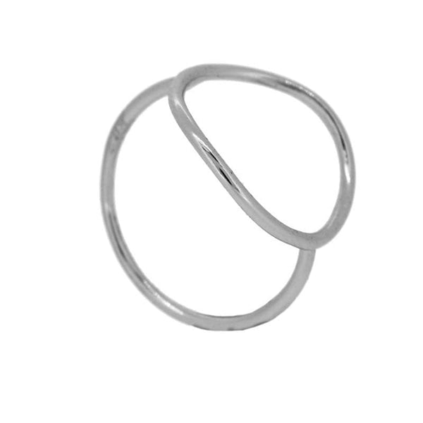 Anillo Hoop Silver