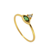 Anillo Folker Vert Gold