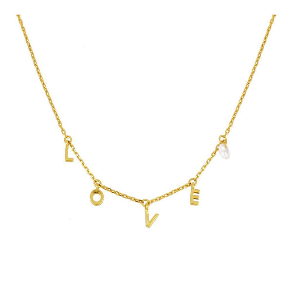 Collar Love Gold