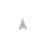 Charm Letter Silver