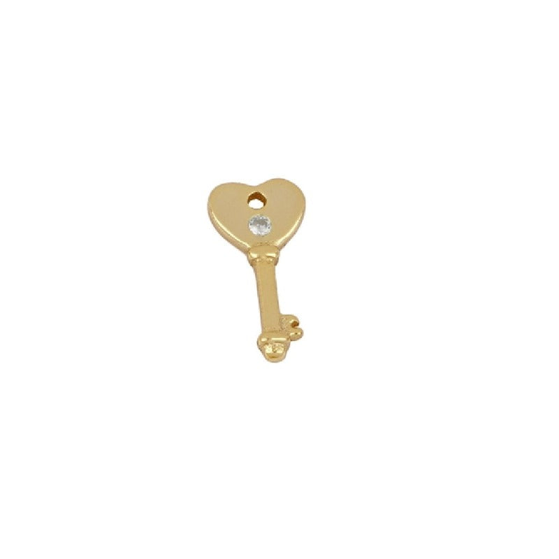 Charm Key Gold